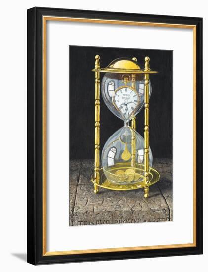 Tempus Pecunia Est-Richard Harpum-Framed Art Print