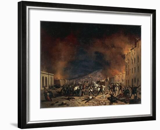 Ten Days of Brescia at Torrelunga Gate-Faustino Joli-Framed Giclee Print