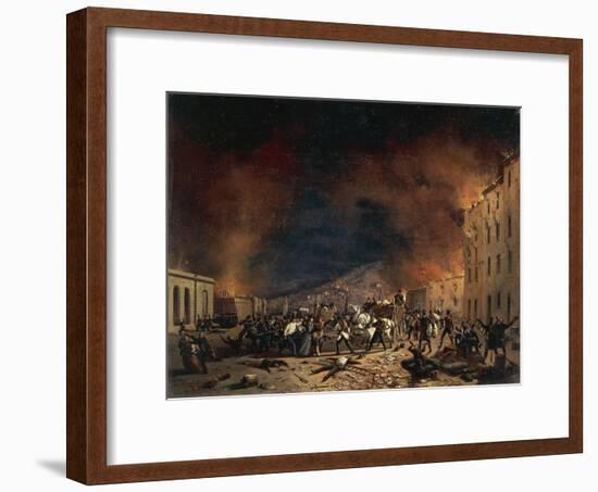 Ten Days of Brescia at Torrelunga Gate-Faustino Joli-Framed Giclee Print