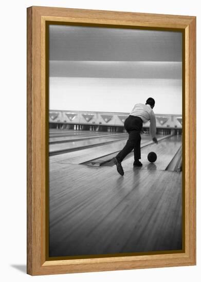 Ten Pin Bowling, Sheffield, South Yorkshire, 1964-Michael Walters-Framed Premier Image Canvas