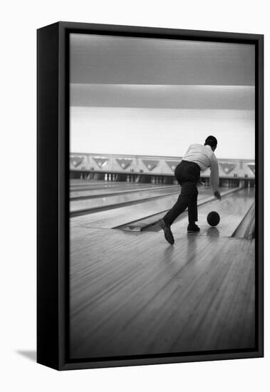 Ten Pin Bowling, Sheffield, South Yorkshire, 1964-Michael Walters-Framed Premier Image Canvas