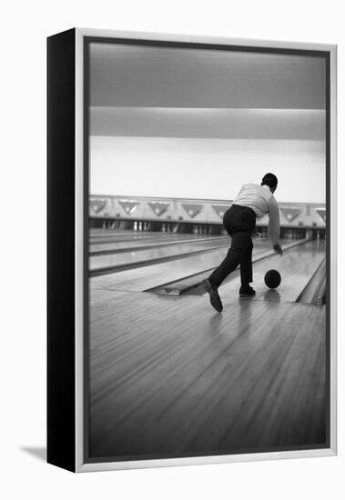 Ten Pin Bowling, Sheffield, South Yorkshire, 1964-Michael Walters-Framed Premier Image Canvas