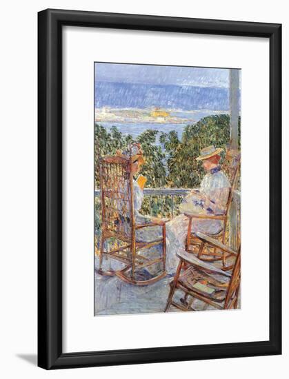 Ten Pound Island-Childe Hassam-Framed Art Print