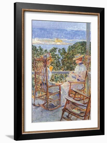 Ten Pound Island-Childe Hassam-Framed Art Print