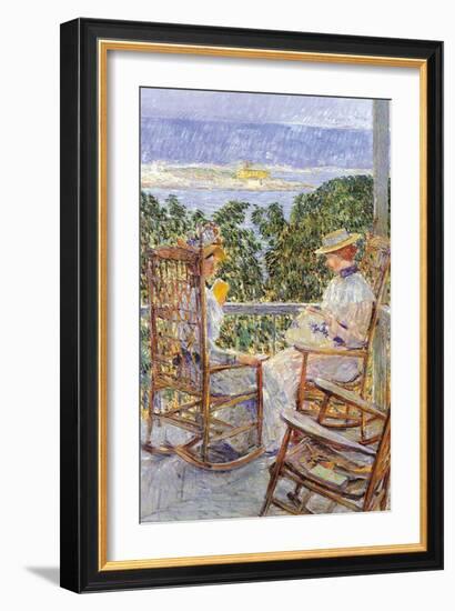 Ten Pound Island-Childe Hassam-Framed Art Print