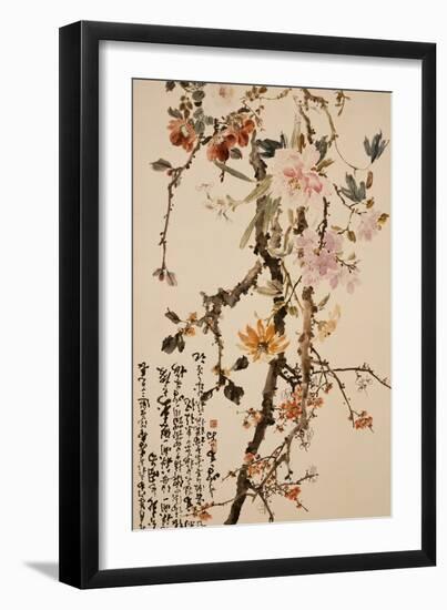 Ten Spring Flowers-Gao Qifeng-Framed Giclee Print