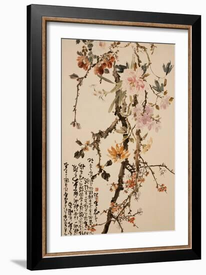 Ten Spring Flowers-Gao Qifeng-Framed Giclee Print