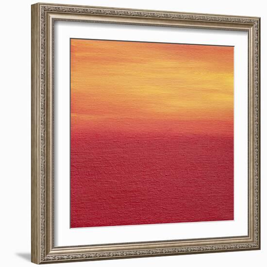 Ten Sunsets - Canvas 7-Hilary Winfield-Framed Premium Giclee Print