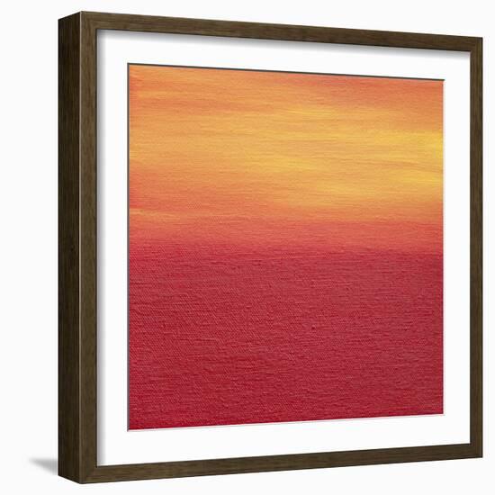 Ten Sunsets - Canvas 7-Hilary Winfield-Framed Premium Giclee Print