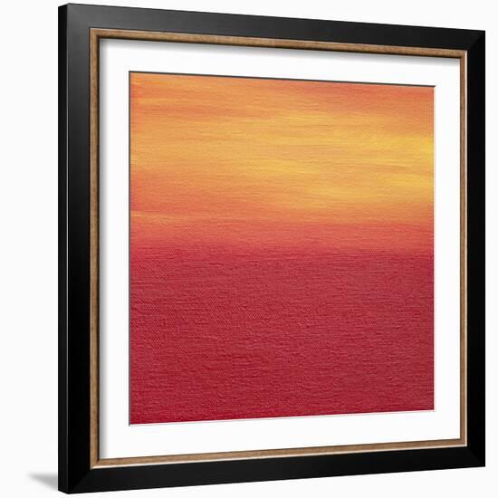 Ten Sunsets - Canvas 7-Hilary Winfield-Framed Premium Giclee Print