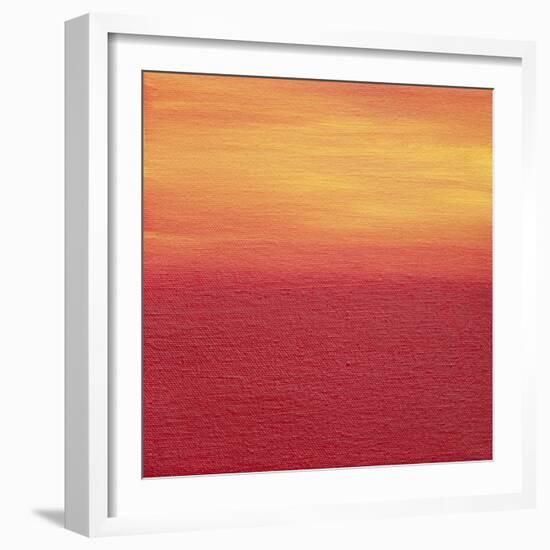 Ten Sunsets - Canvas 7-Hilary Winfield-Framed Premium Giclee Print