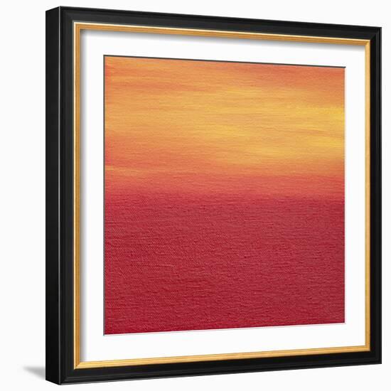 Ten Sunsets - Canvas 7-Hilary Winfield-Framed Premium Giclee Print