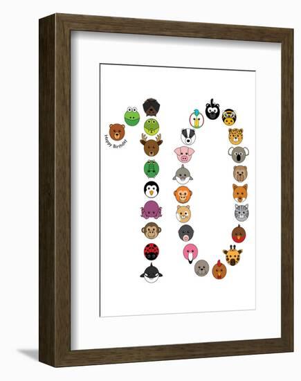 Ten-null-Framed Giclee Print