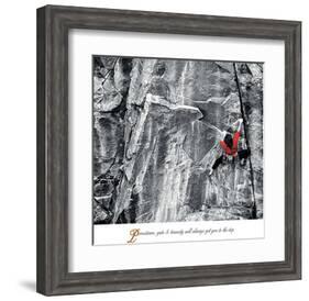 Tenacity-null-Framed Art Print