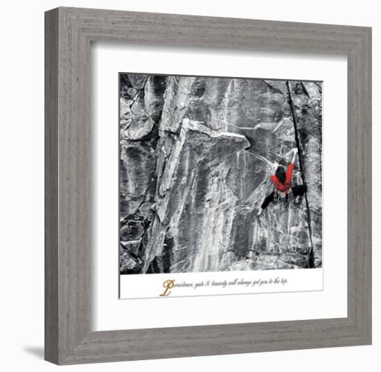 Tenacity-null-Framed Art Print