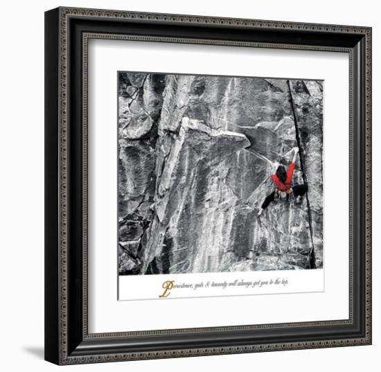 Tenacity-null-Framed Art Print