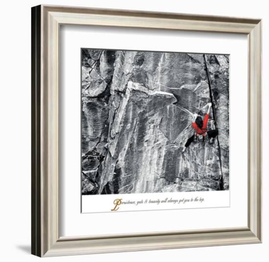 Tenacity-null-Framed Art Print