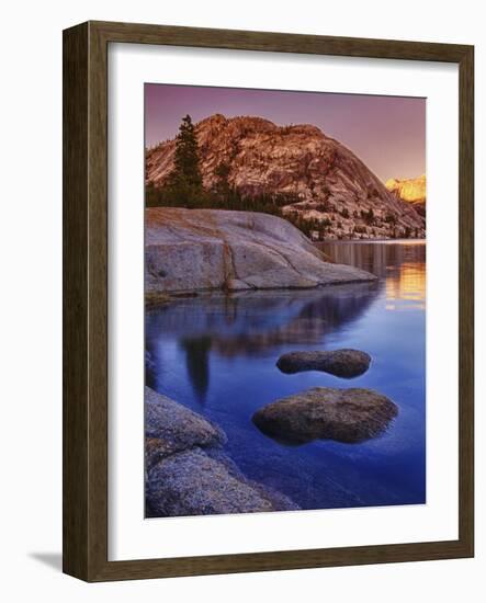 Tenaya Lake at Sunset in Yosemite National Park-Melissa Southern-Framed Photographic Print