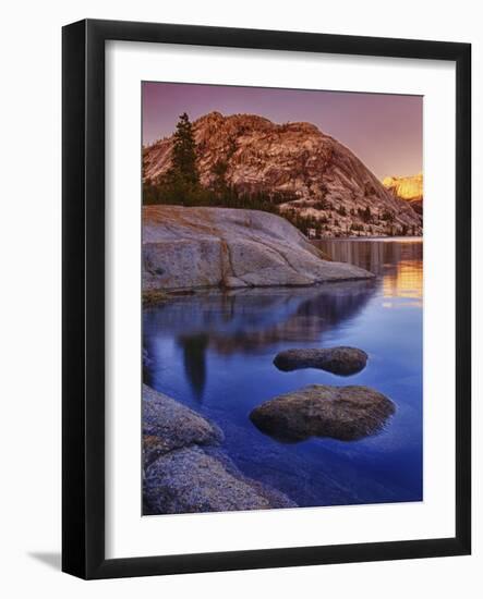 Tenaya Lake at Sunset in Yosemite National Park-Melissa Southern-Framed Photographic Print