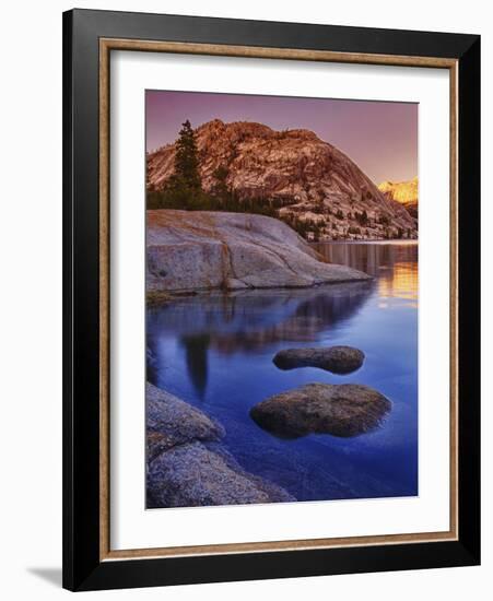 Tenaya Lake at Sunset in Yosemite National Park-Melissa Southern-Framed Photographic Print