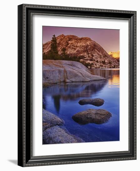 Tenaya Lake at Sunset in Yosemite National Park-Melissa Southern-Framed Photographic Print