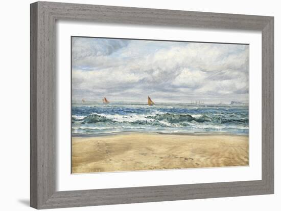 Tenby, 1879-John Brett-Framed Giclee Print