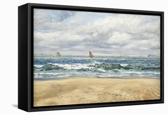 Tenby, 1879-John Brett-Framed Premier Image Canvas