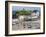 Tenby Harbour, Tenby, Pembrokeshire, Wales, United Kingdom, Europe-David Clapp-Framed Photographic Print