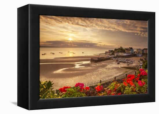 Tenby, Pembrokeshire, Wales, United Kingdom, Europe-Billy Stock-Framed Premier Image Canvas