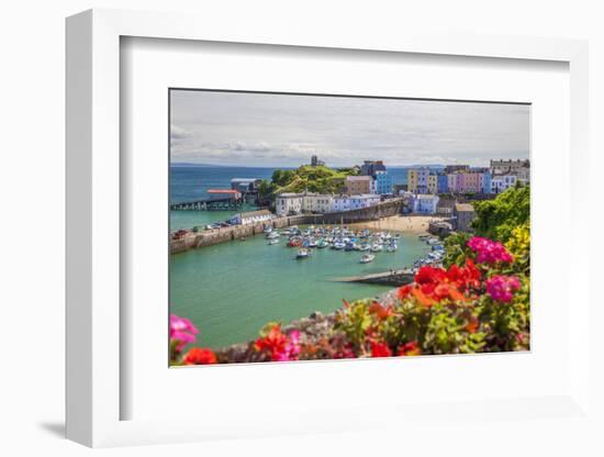 Tenby, Pembrokeshire, Wales, United Kingdom, Europe-Billy Stock-Framed Photographic Print