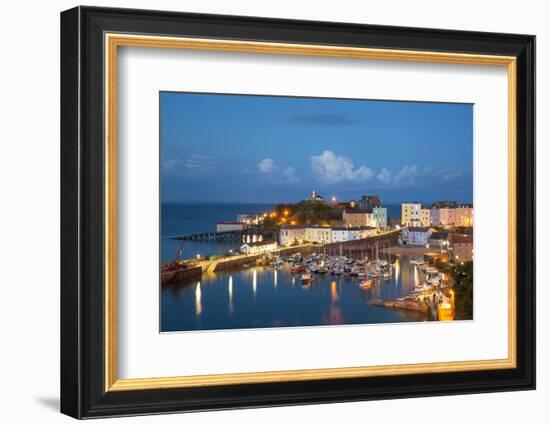 Tenby, Pembrokeshire, Wales, United Kingdom, Europe-Billy Stock-Framed Photographic Print