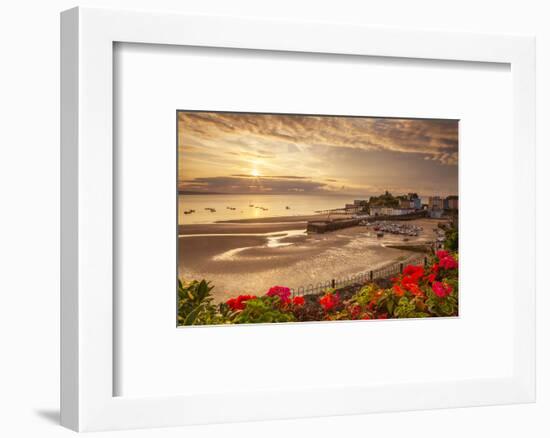 Tenby, Pembrokeshire, Wales, United Kingdom, Europe-Billy Stock-Framed Photographic Print