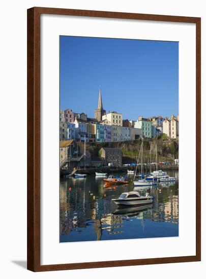 Tenby, West Wales, Pembrokeshire, Wales, United Kingdom-Billy Stock-Framed Photographic Print