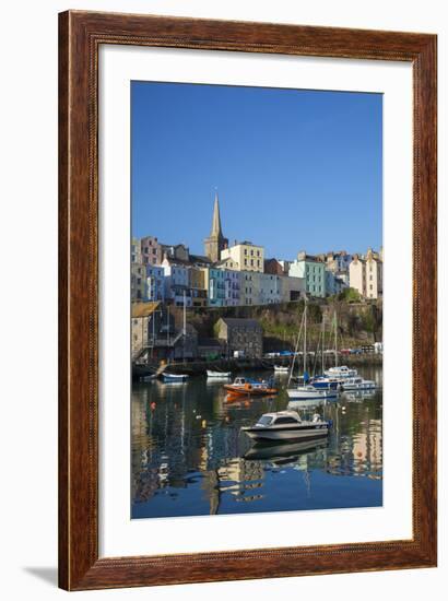 Tenby, West Wales, Pembrokeshire, Wales, United Kingdom-Billy Stock-Framed Photographic Print