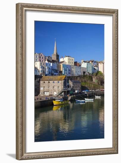 Tenby, West Wales, Pembrokeshire, Wales, United Kingdom-Billy Stock-Framed Photographic Print