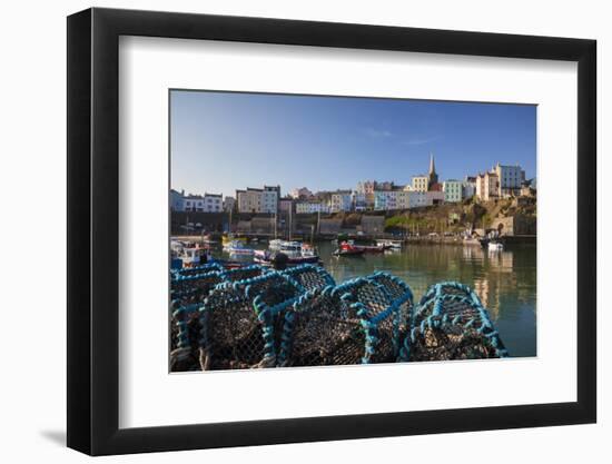 Tenby, West Wales, Pembrokeshire, Wales, United Kingdom-Billy Stock-Framed Photographic Print