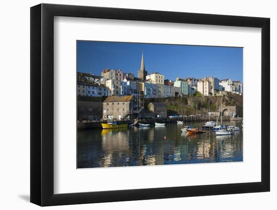 Tenby, West Wales, Pembrokeshire, Wales, United Kingdom-Billy Stock-Framed Photographic Print