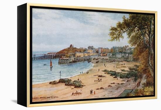 Tenby-Alfred Robert Quinton-Framed Premier Image Canvas