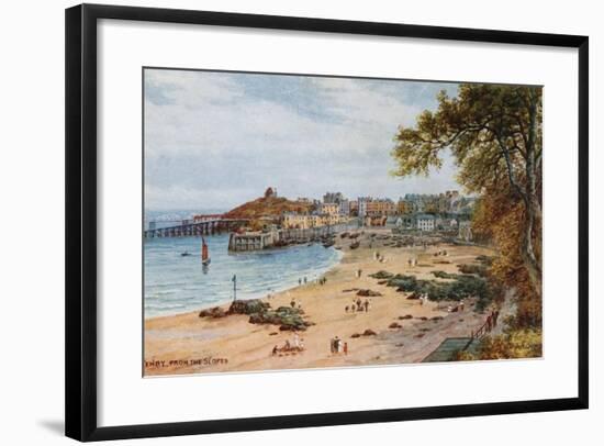 Tenby-Alfred Robert Quinton-Framed Giclee Print