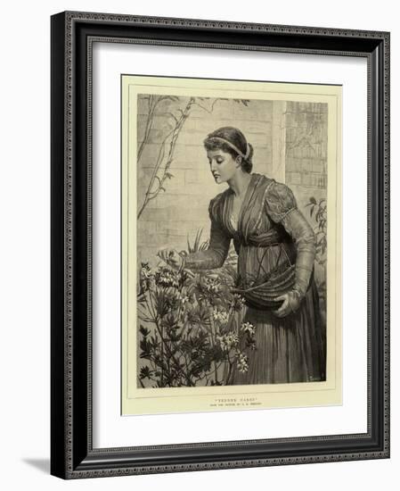 Tender Cares-Charles Edward Perugini-Framed Giclee Print