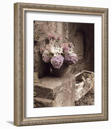 Tender Lavender Country Bouquet-Richard Sutton-Framed Art Print