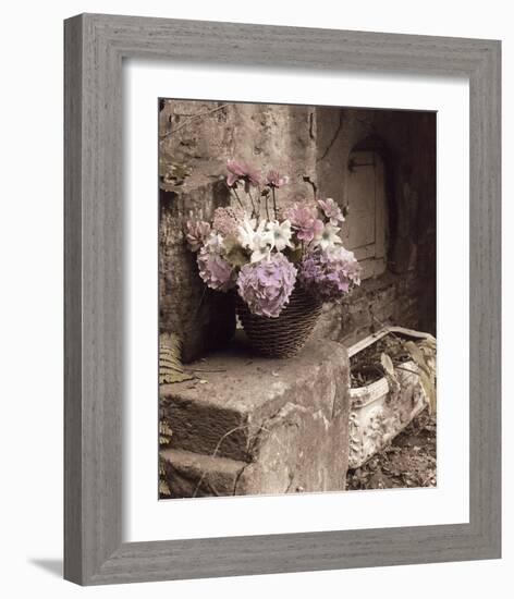 Tender Lavender Country Bouquet-Richard Sutton-Framed Art Print