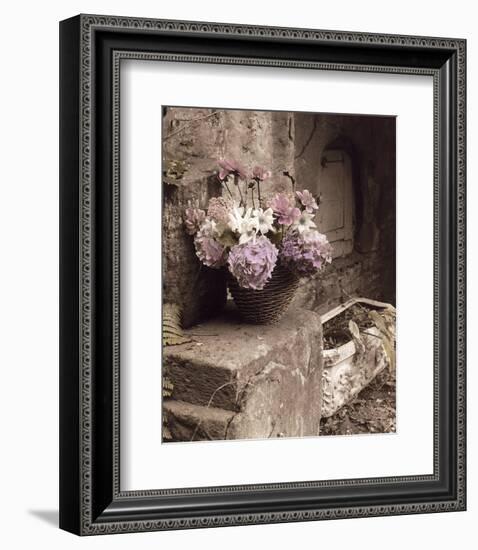 Tender Lavender Country Bouquet-Richard Sutton-Framed Art Print