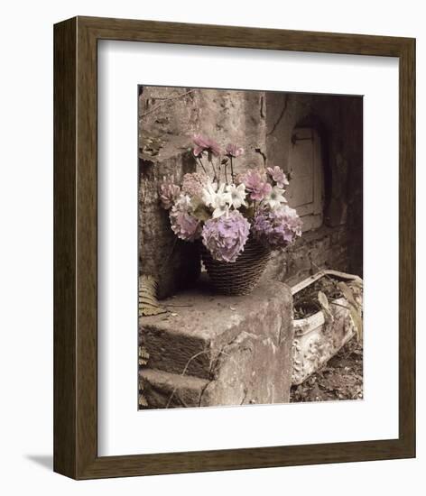 Tender Lavender Country Bouquet-Richard Sutton-Framed Art Print