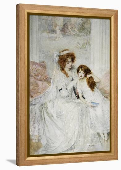 Tender Loving Care-Mary Louise Gow-Framed Premier Image Canvas