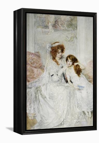 Tender Loving Care-Mary Louise Gow-Framed Premier Image Canvas