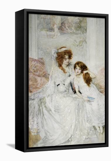 Tender Loving Care-Mary Louise Gow-Framed Premier Image Canvas