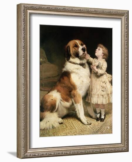 Tender Loving Care-Charles Burton Barber-Framed Giclee Print