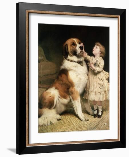 Tender Loving Care-Charles Burton Barber-Framed Giclee Print