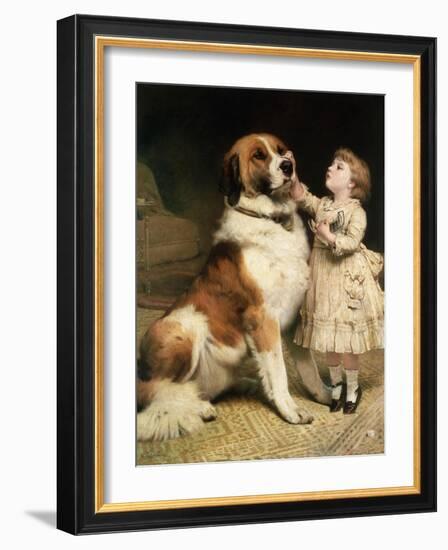 Tender Loving Care-Charles Burton Barber-Framed Giclee Print